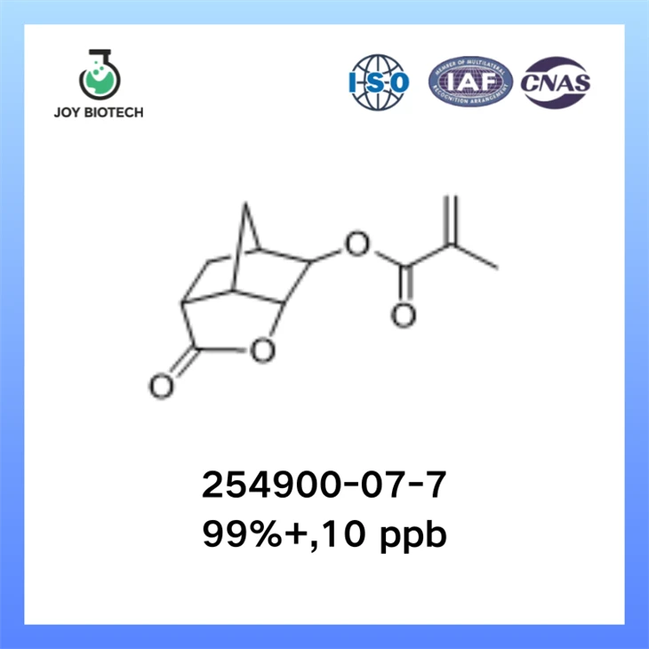 5-metakroiloksi-2,6-norbornanas karbolaktonas CAS NR. 254900-07-7