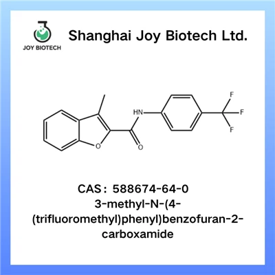 3-metil-N-(4-(trifluormetil)fenil)benzofuran-2-karboksamidas CAS Nr. 588674-64-0