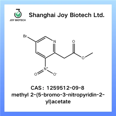 Metilo 2-(5-brom-3-nitropiridin-2-il)acetatas NO 1259512-09-8